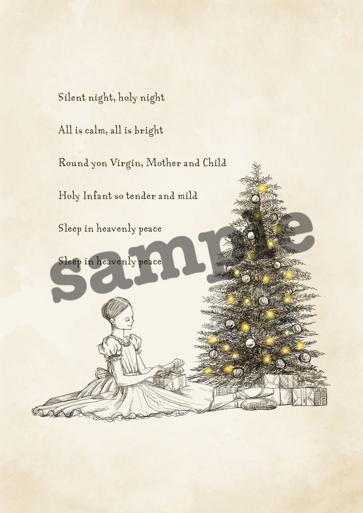 クリスマスバレリーナ