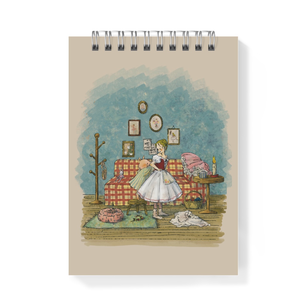 a girl and a little pig ballerinaメモ