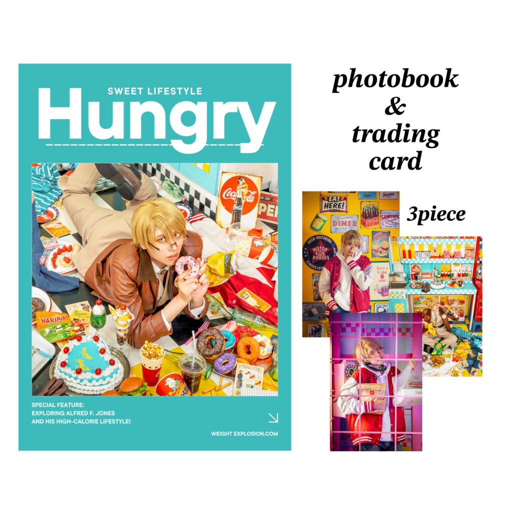 Hungry & tradingcard