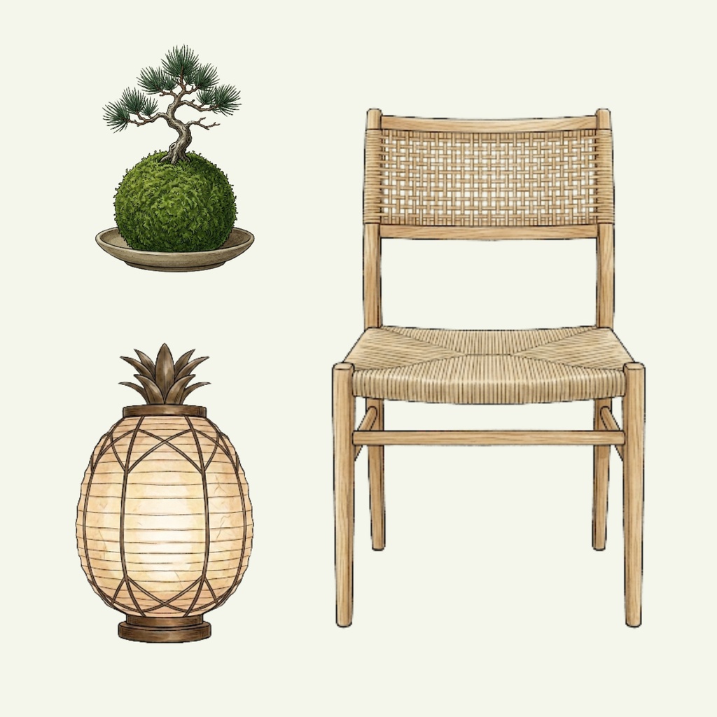 Japandi - 12 PNG Cliparts