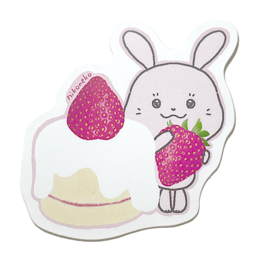 ふわふわアニマルステッカー【あんしんBOOTHパック ネコポス】