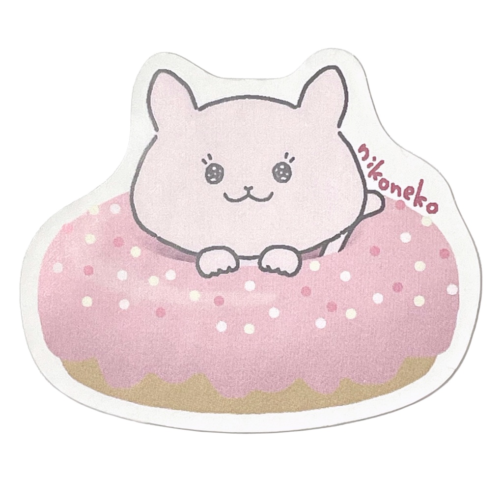 ふわふわアニマルステッカー【普通郵便】