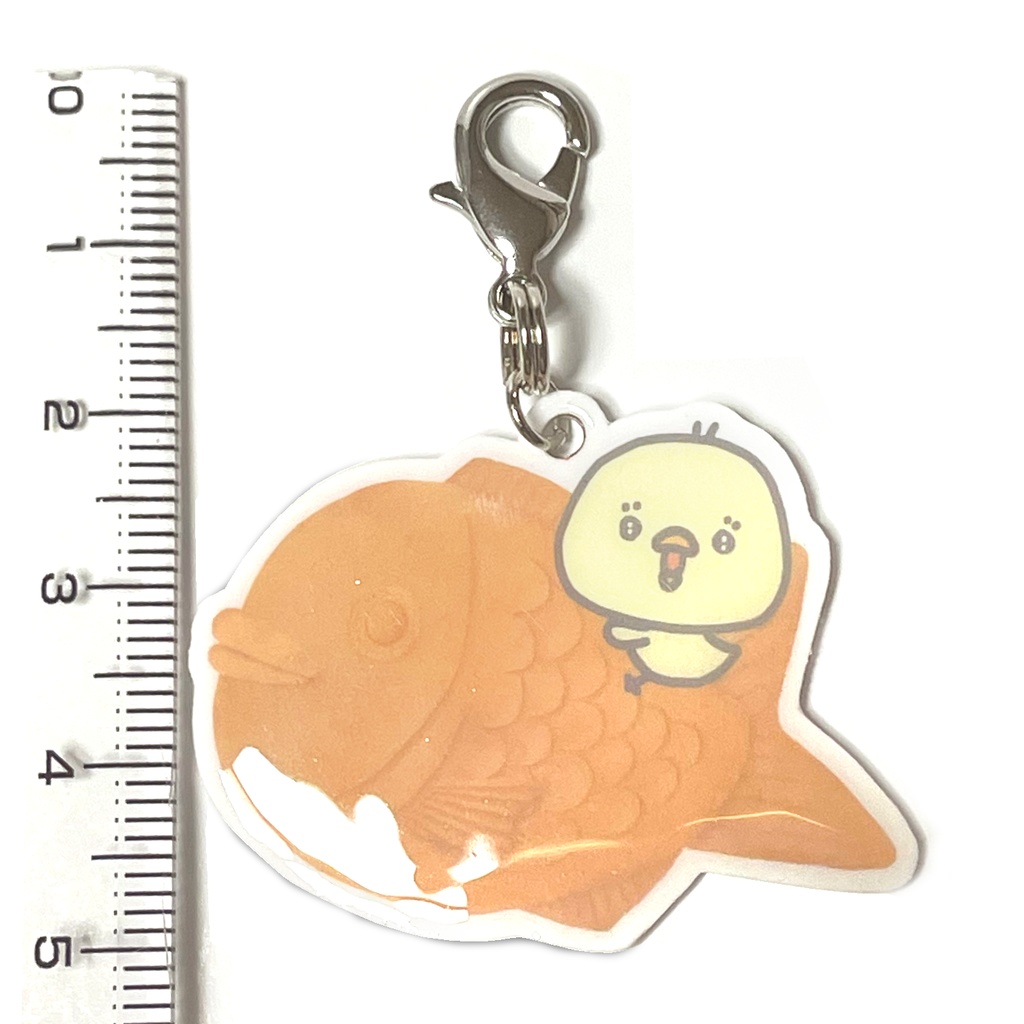 ぴよこプラバンチャーム(たい焼き)