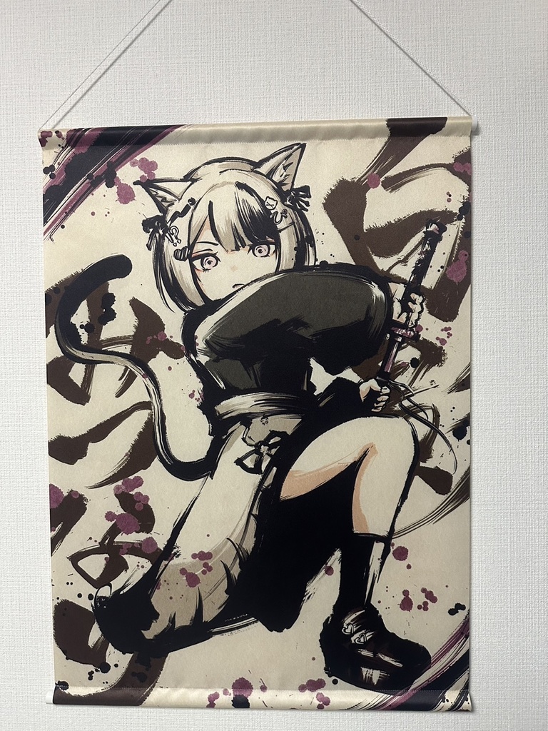 白影みつなり 誕生日記念2025 タペストリー