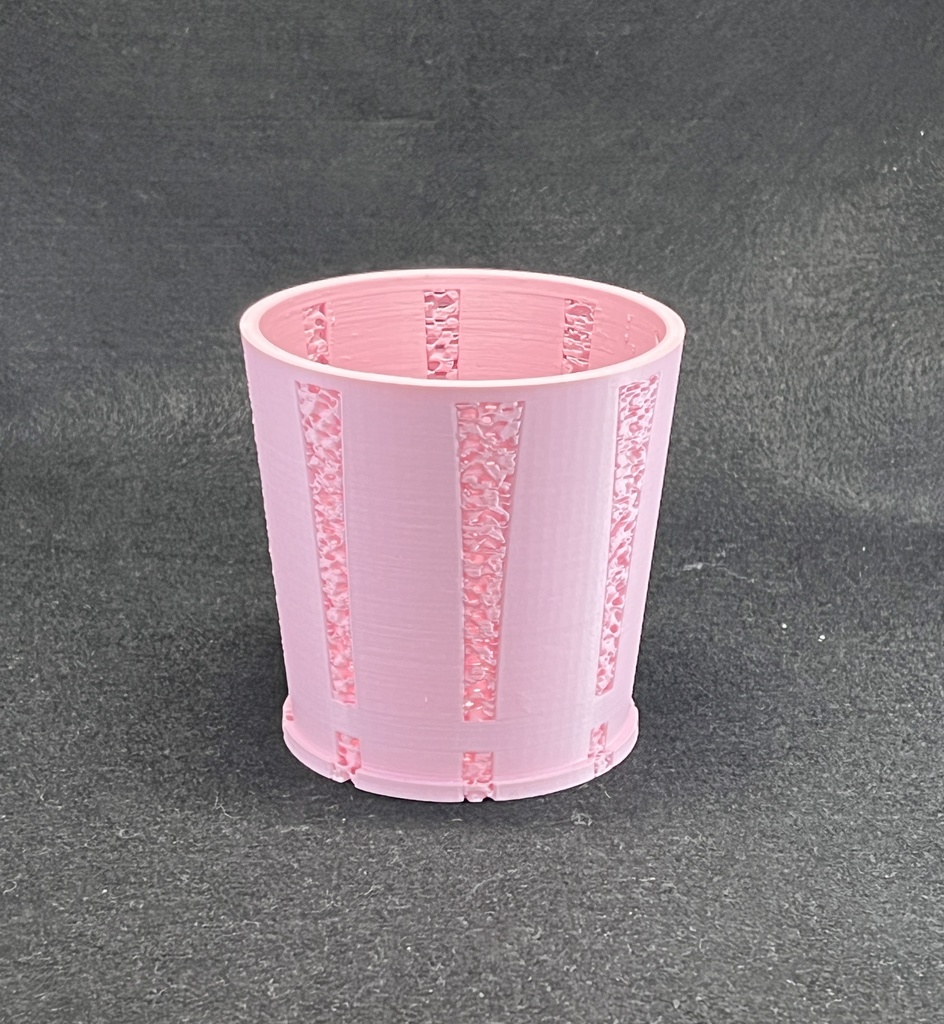 3Dプリンター製 植木鉢 potF001 9cmx10cm