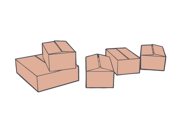 ダンボールTシャツ(白)