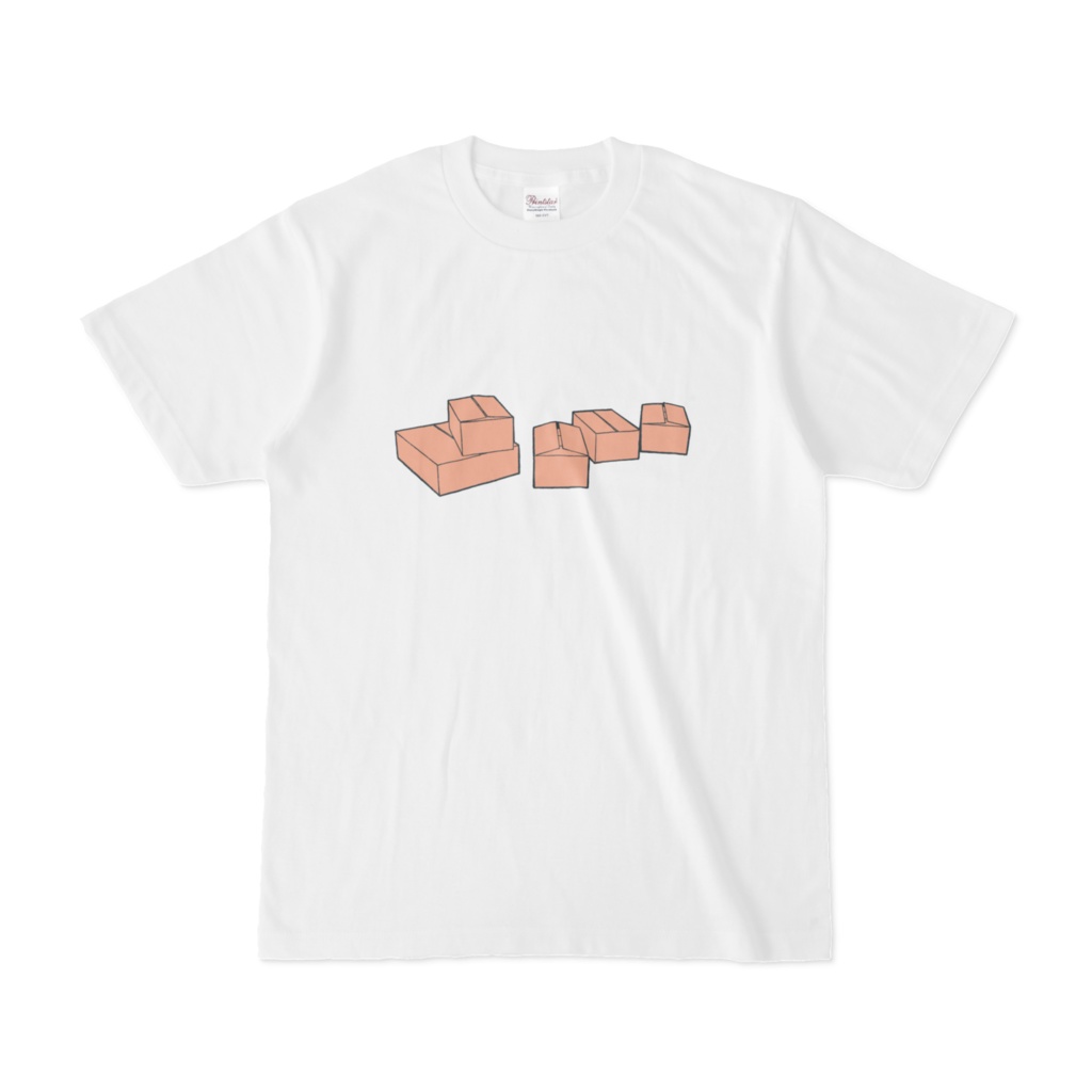ダンボールTシャツ(白)