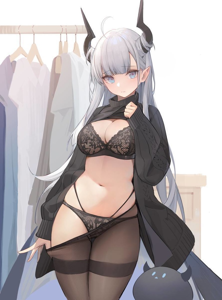 下着テアちゃん　B2タペストリー