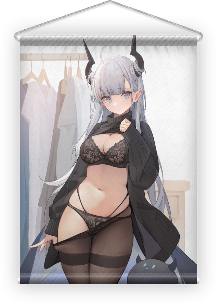 下着テアちゃん B2タペストリー