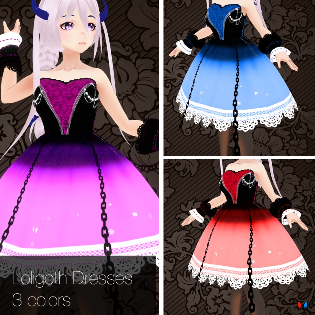 Loligoth Dresses (3 Colors)