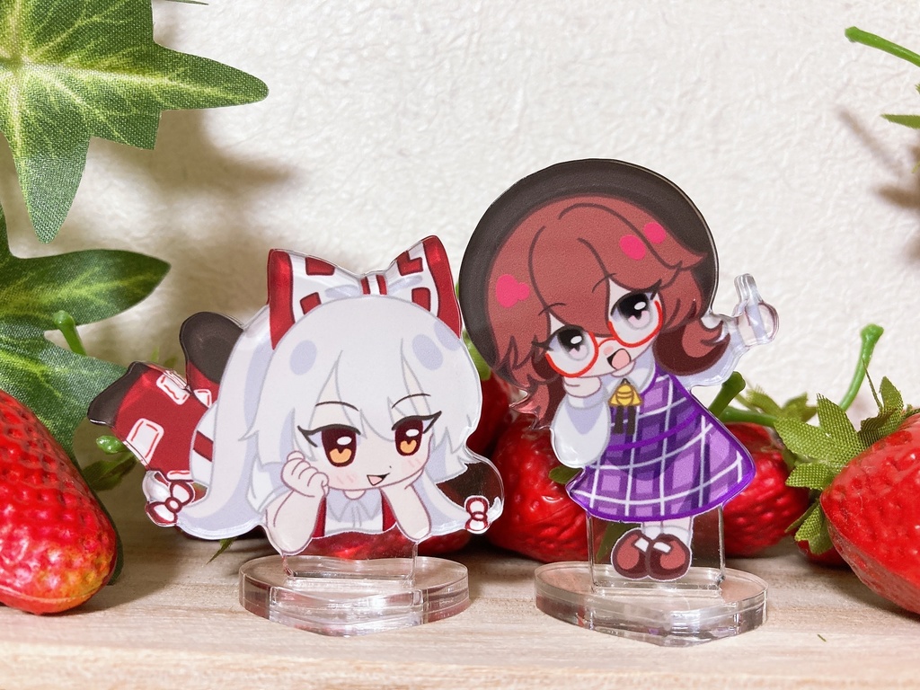 【京都秘封新作】もこすみでーとアクリルスタンド