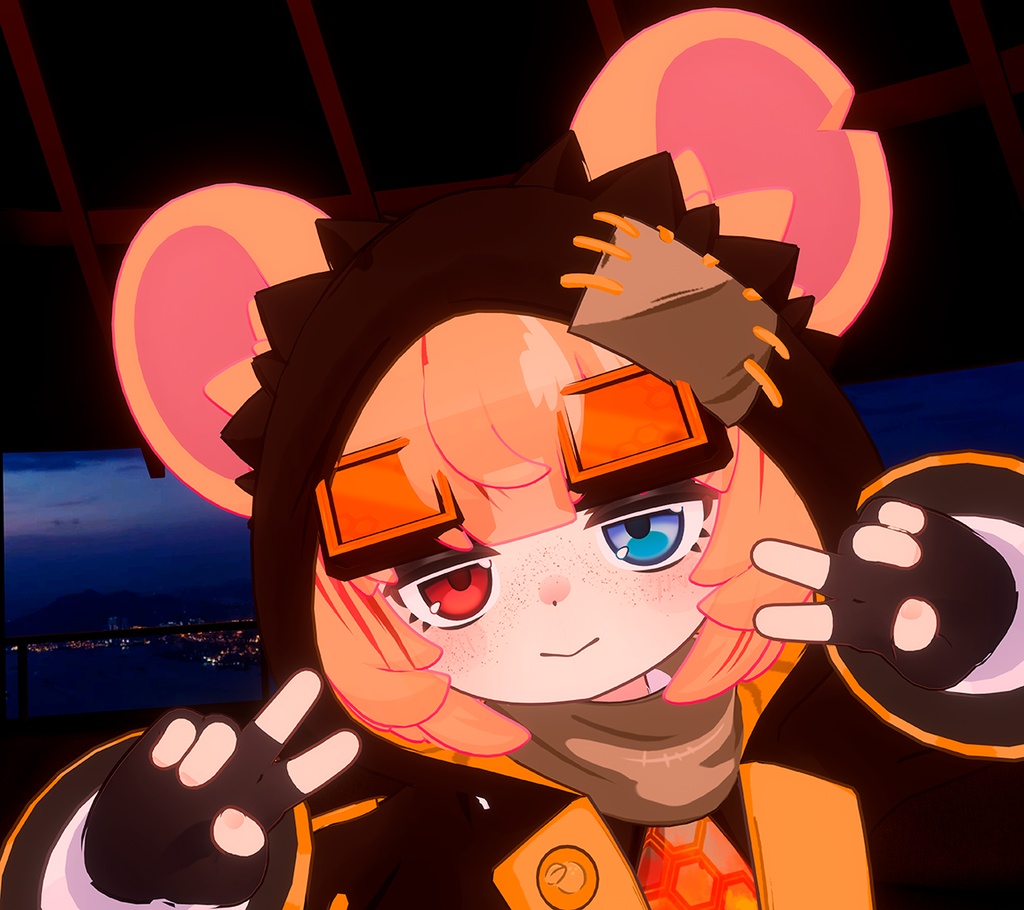 Lumen Hexgrid Texture for マスカ (Musca)