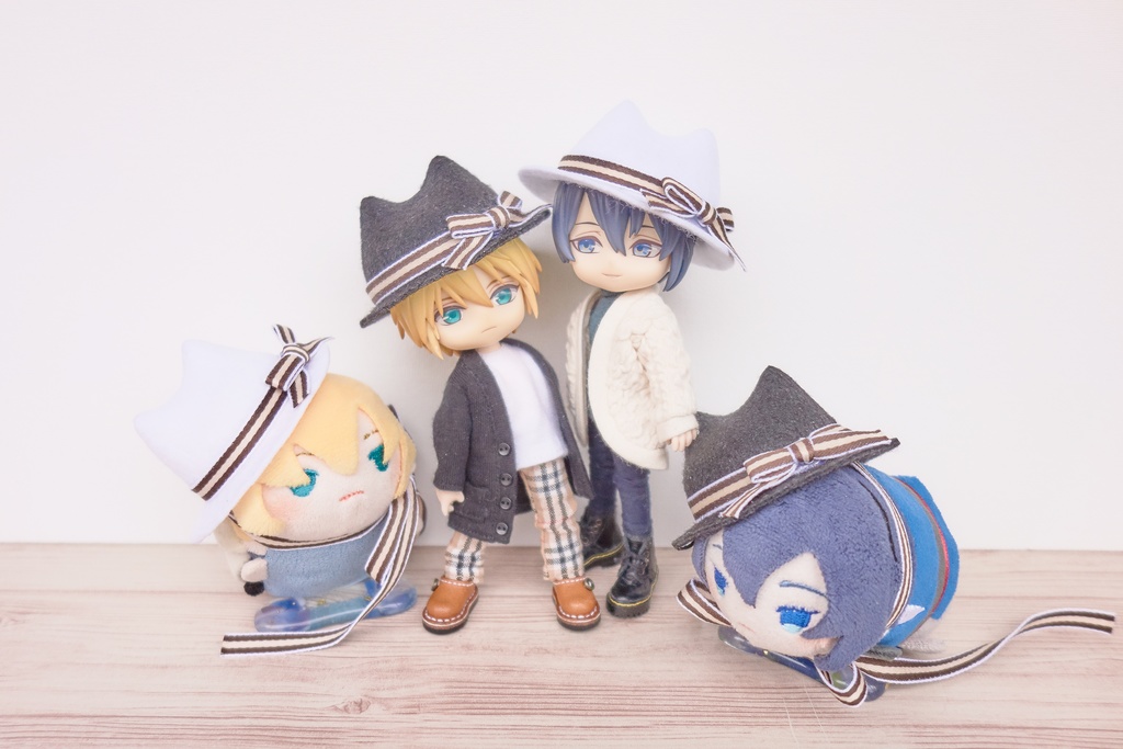 【次期頒布未定】猫耳フェルト帽子(ぬいぐるみ用)