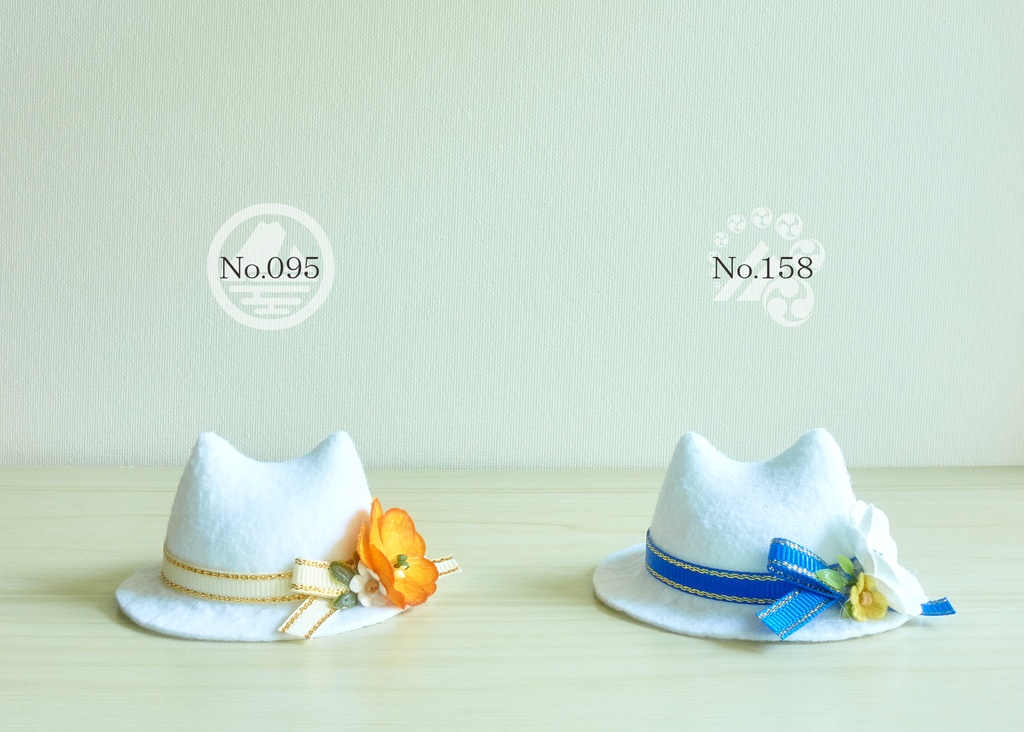 【5/30 21:00~5/31 24:00】猫耳フェルト帽子 刀剣男士Ver.
