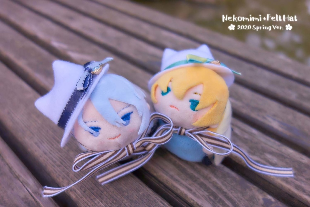 【次期頒布未定】猫耳フェルト帽子 刀剣男士Ver.(ぬいぐるみ用)