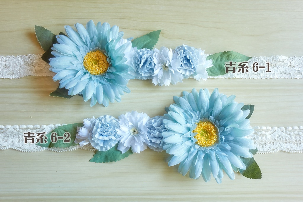 ぬい用花冠(青系 / 全11種)