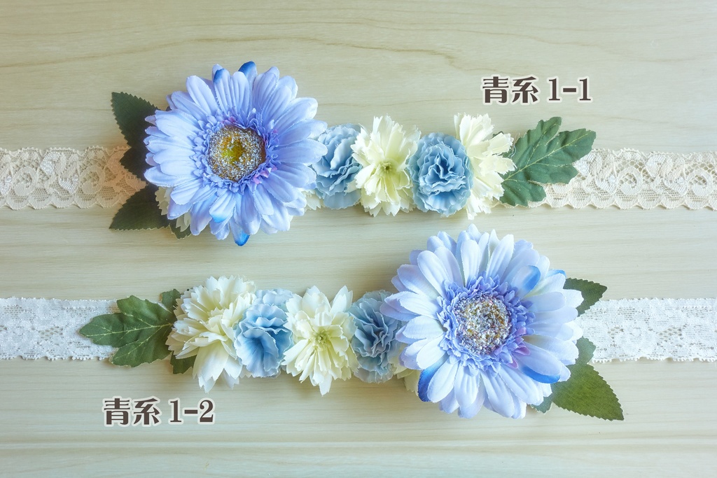 ぬい用花冠(青系 / 全11種)