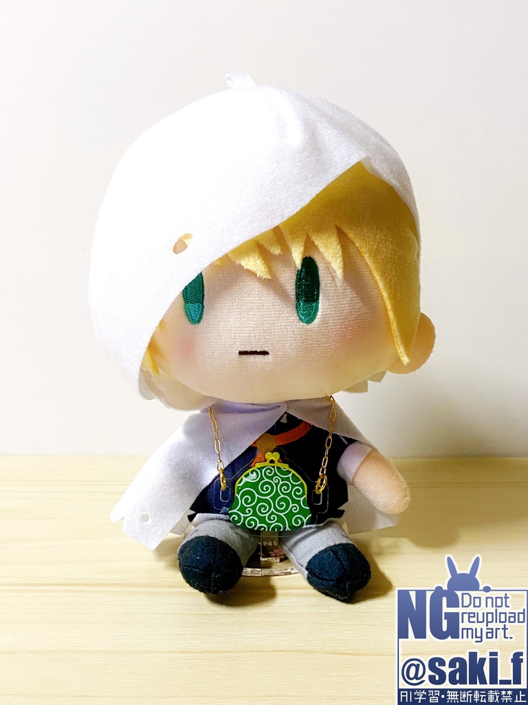 【三期締切済 / 11月中旬発送予定】ぬいぐるみ用がま口風迷子札