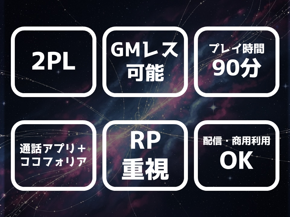 【ストーリープレイング】糸結びの星海