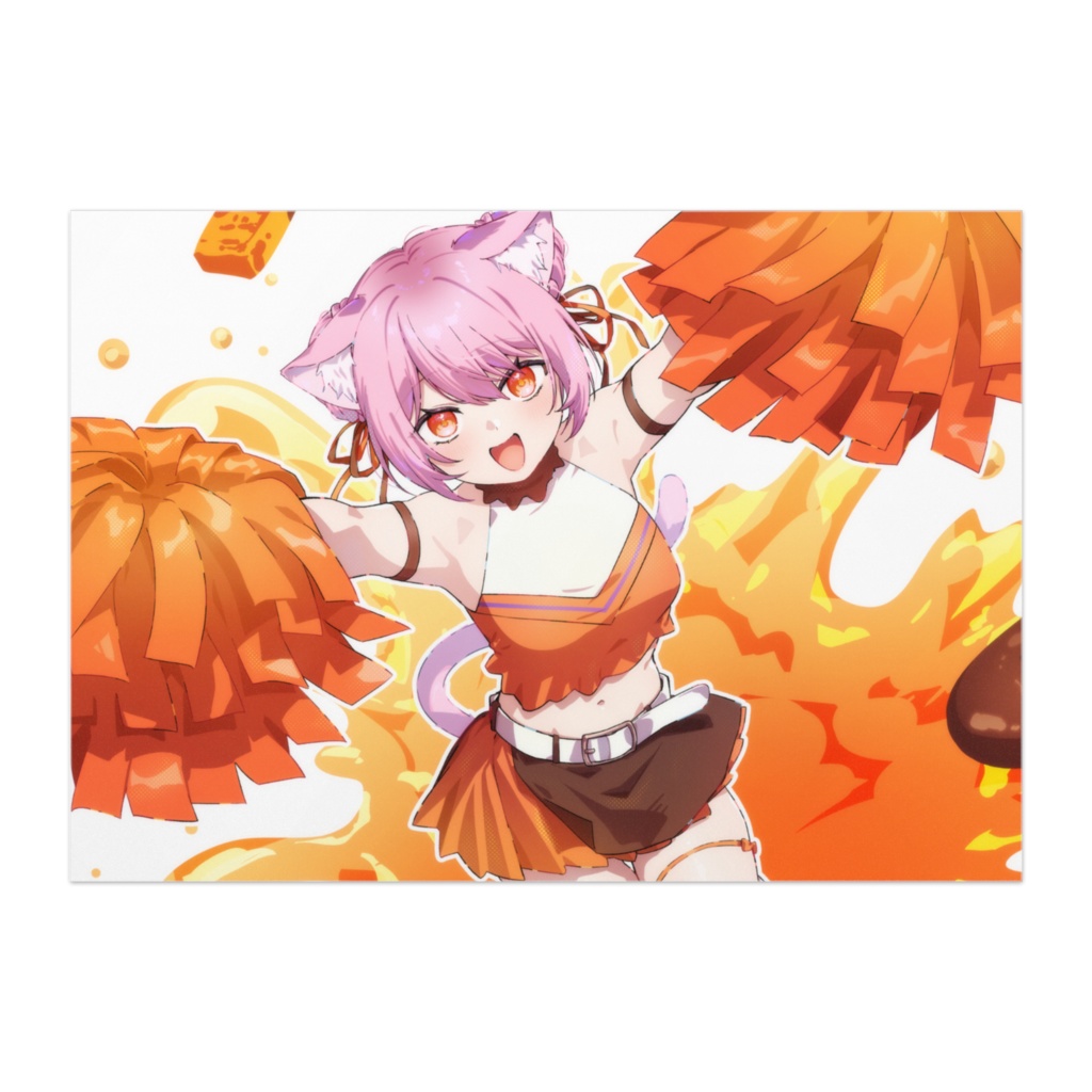 応援まにゃポスター～2026お誕生日記念グッズ