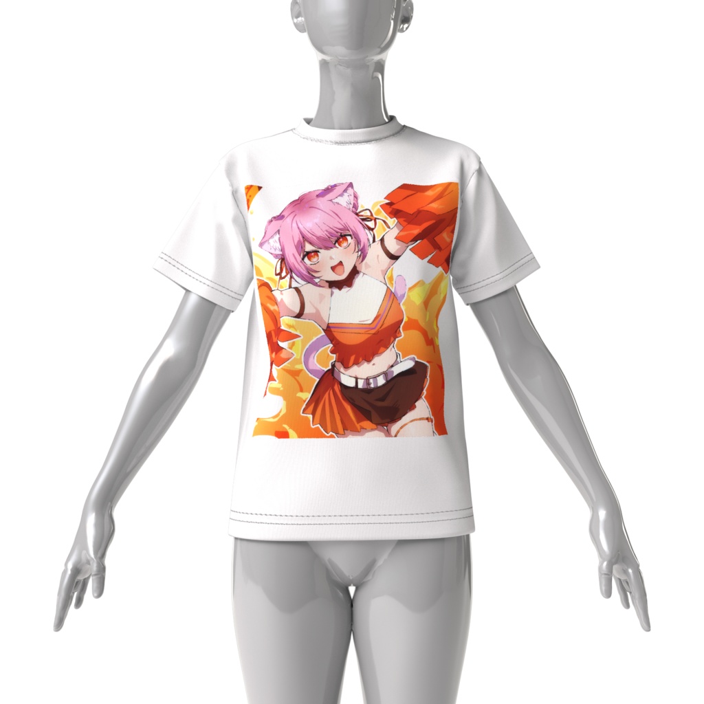 びっくなシルエットのまーにゃん
