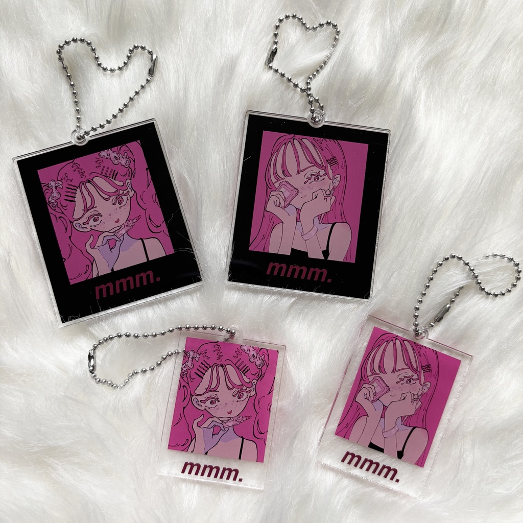 アクリルキーホルダー❤︎コスメシリーズ
