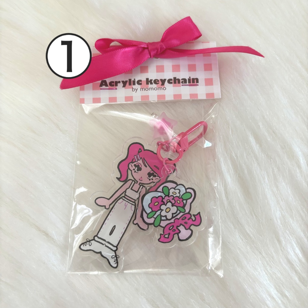 絵文字ガールズアクキー