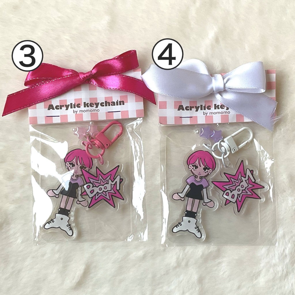 絵文字ガールズアクキー