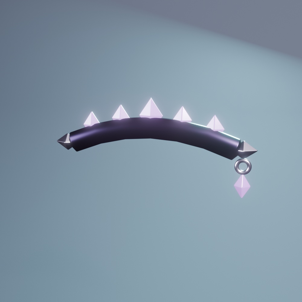 Lunaspark Set|VRChat向け 10点アクセサリーセット【PhysBone/揺れ物対応】