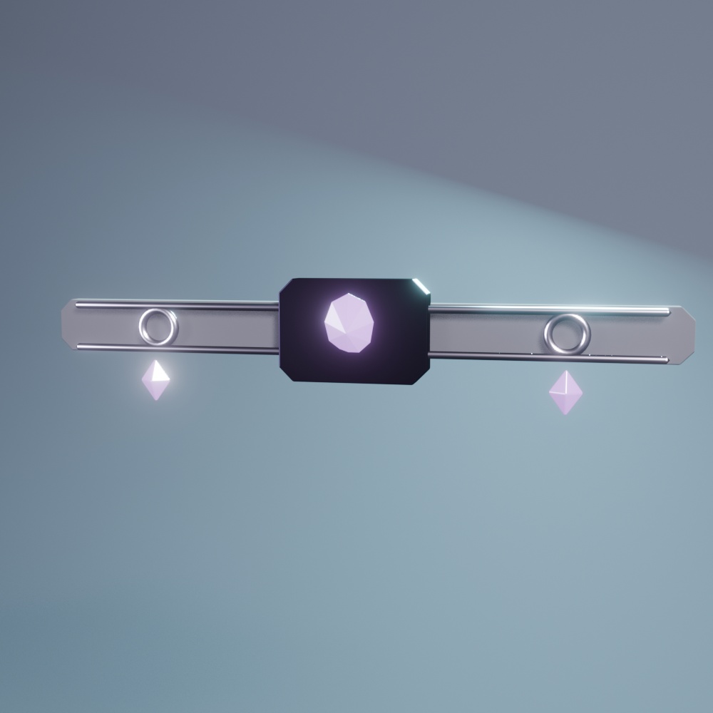 Lunaspark Set|VRChat向け 10点アクセサリーセット【PhysBone/揺れ物対応】