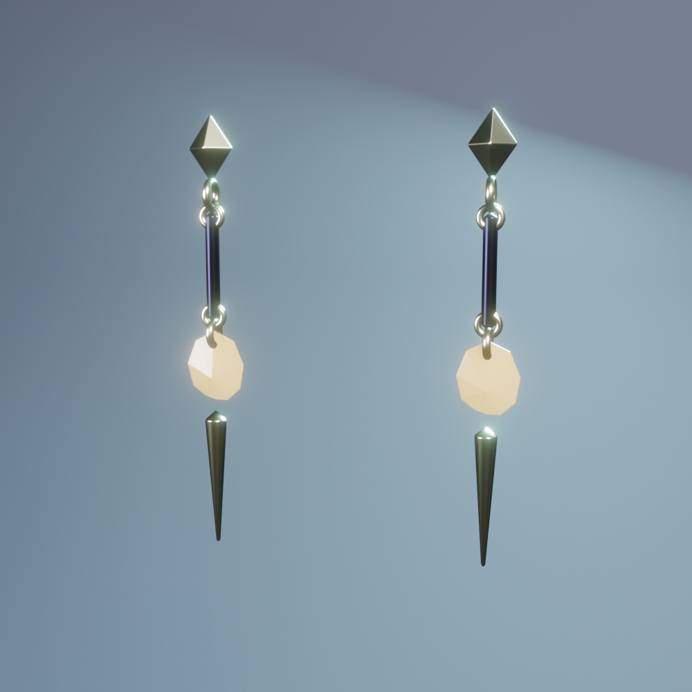 Zenihalo Kit|VRChat向け 10点アクセサリーセット【PhysBone/揺れ物対応】