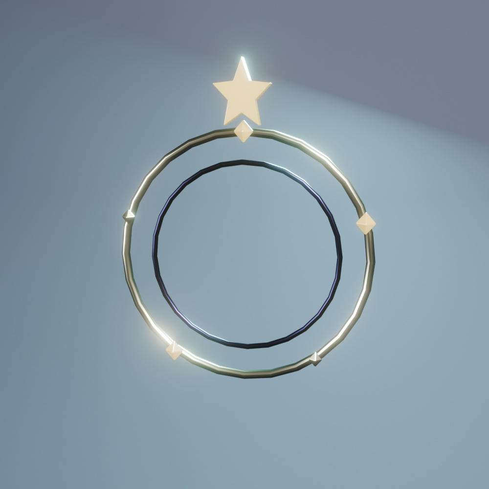 Zenihalo Kit|VRChat向け 10点アクセサリーセット【PhysBone/揺れ物対応】