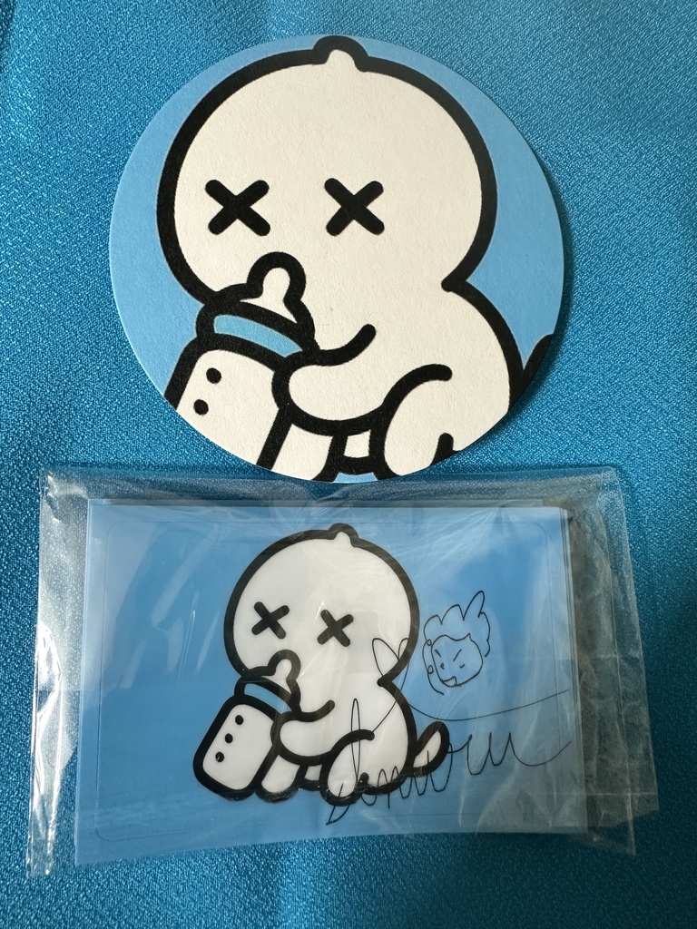 ばぶぬーるステッカー＆コースター