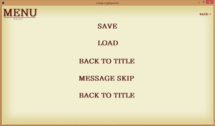 「Long Long Ago……ショートストーリー1.00 ―ある日の三人―」