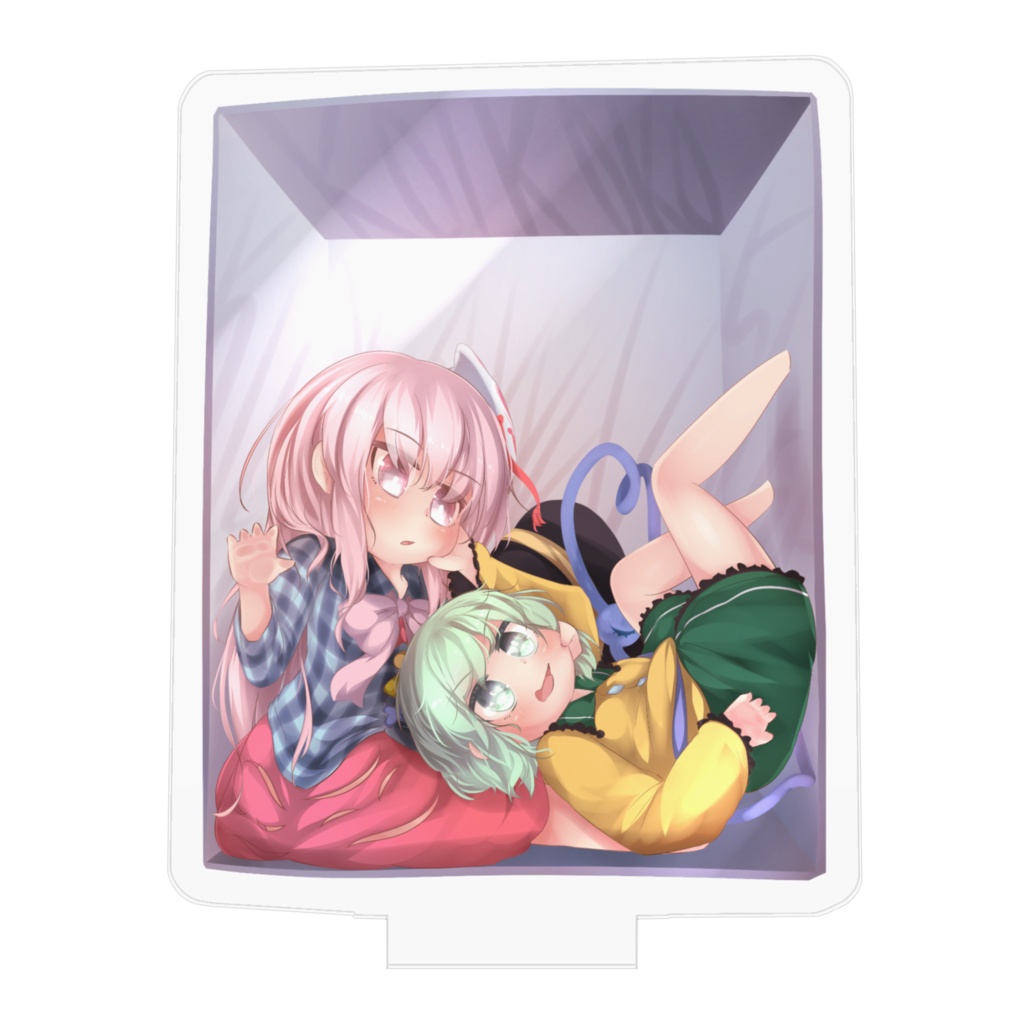 箱詰めこいここアクリルフィギュア