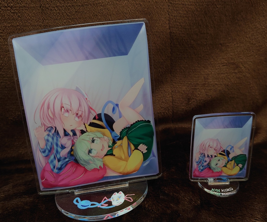 箱詰めこいここアクリルフィギュア