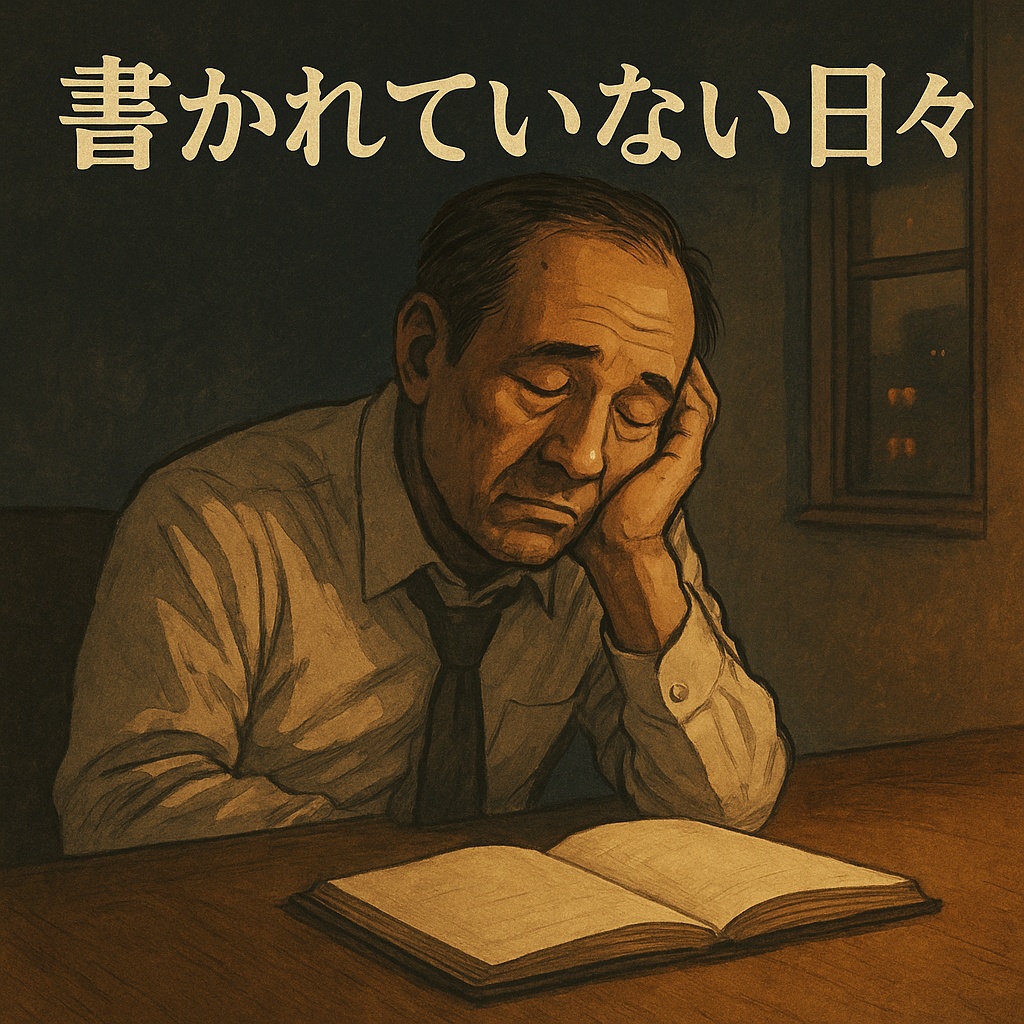 『書かれていない日々』― 言葉にならなかった時間を歌に変えて ―