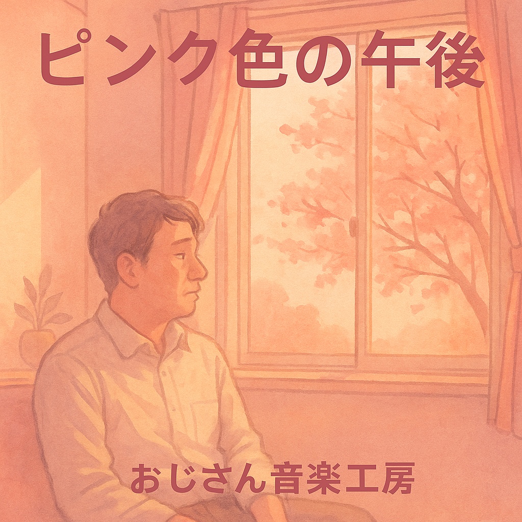 『ピンク色の午後』― やわらかな午後の光に溶ける、大人のエモーショナルバラード ―