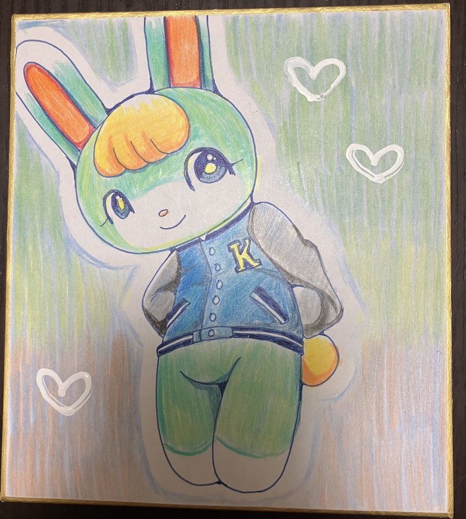ミッチェル手描き小色紙【最終値下げ】