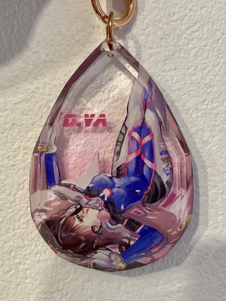D.va アクリルキーホルダー
