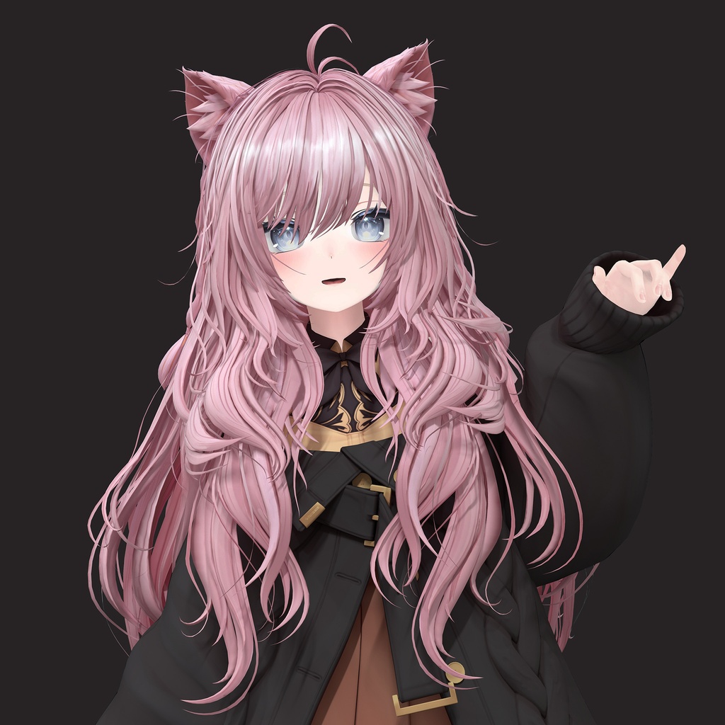 Fluffy Wave Hair [フラッフィーウェーブ]