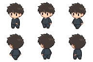 ピクリエ用よんぶんのさんアバター