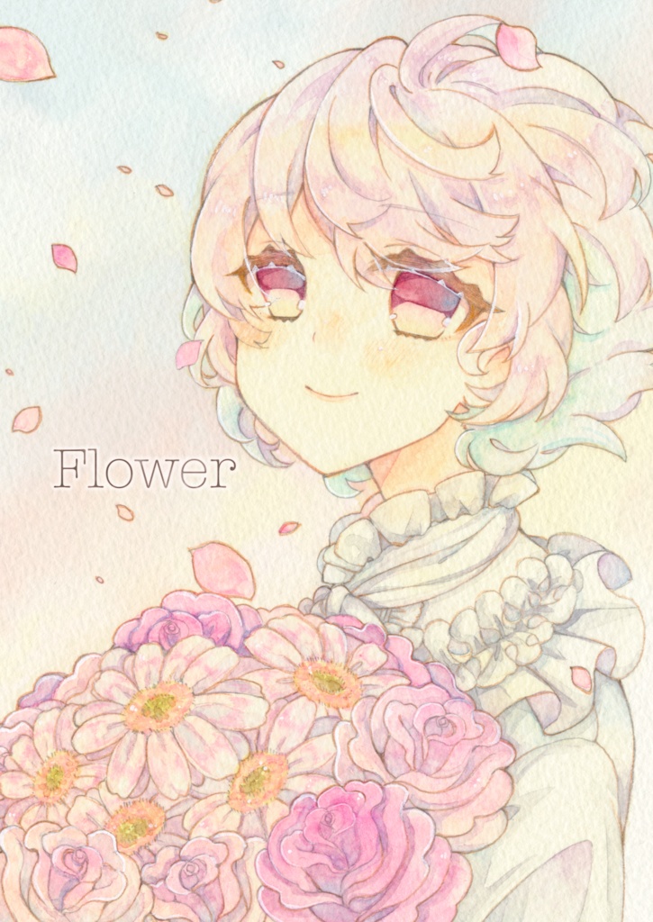 イラスト集 Flower Wkmnyashi Booth