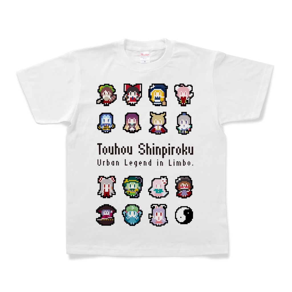 東方深秘録ドット絵Tシャツ(白)