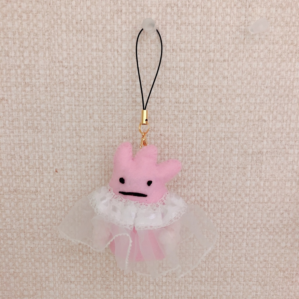 えほん&みみみっつうさぎ ストラップセット(おめかしver.)