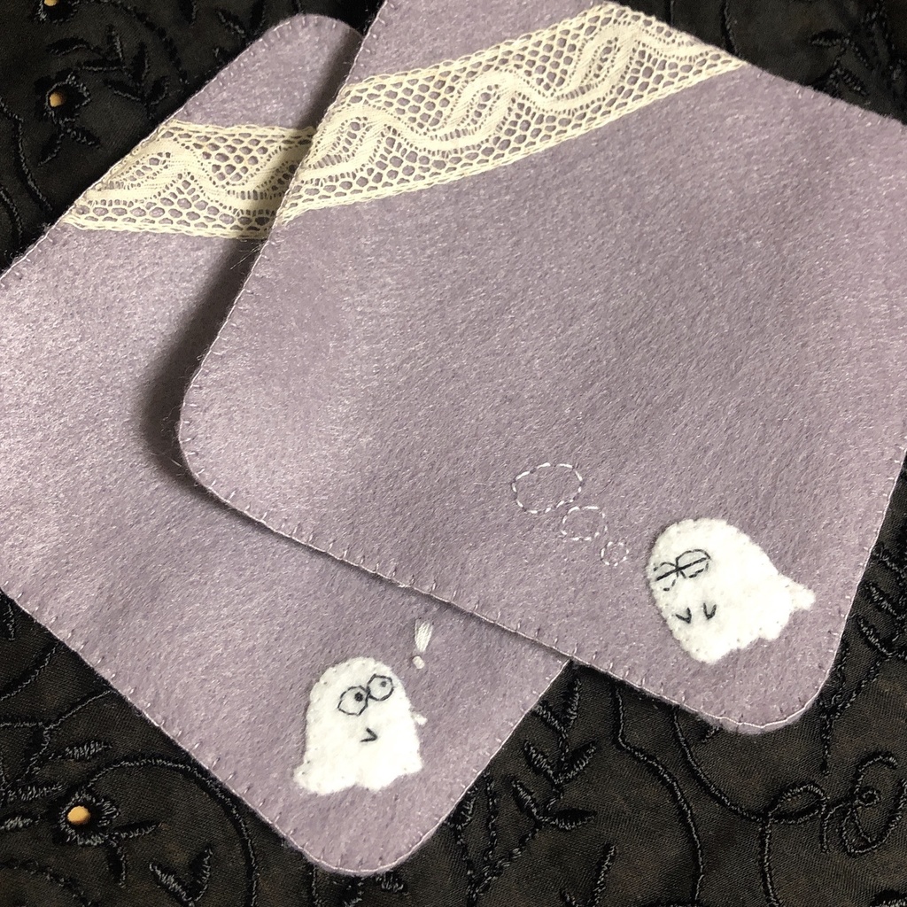 サラリーマンとおばけ/コースター&シール