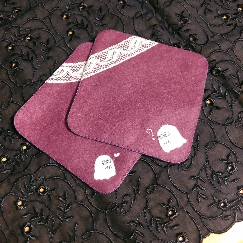 サラリーマンとおばけ/コースター&シール