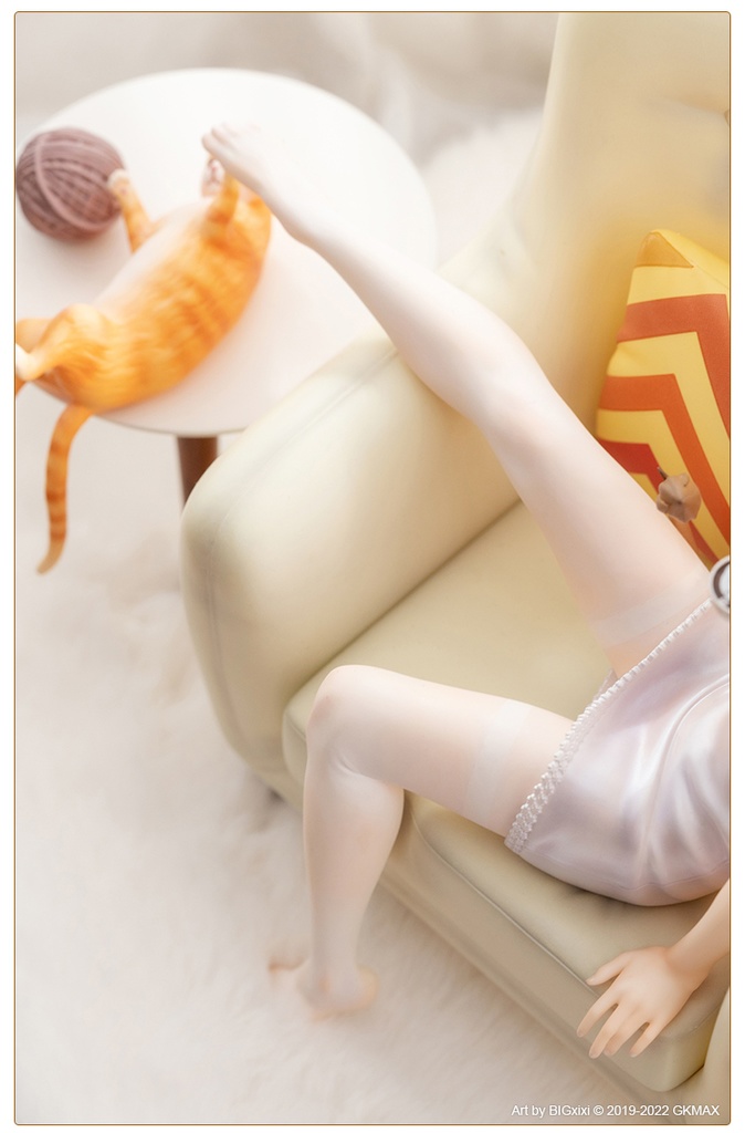 【プレセール】1/7 GKMAX-Kiara's teatime フィギュア ガレージキット(全高177mm) PVC製 オリキャラ