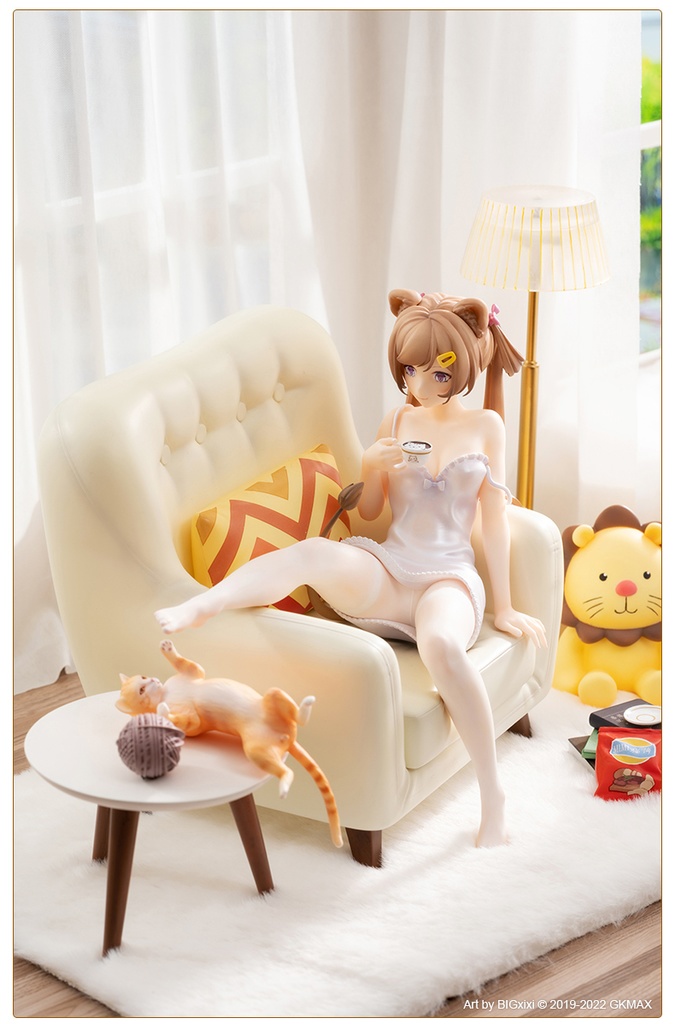 【プレセール】1/7 GKMAX-Kiara's teatime フィギュア ガレージキット(全高177mm) PVC製 オリキャラ