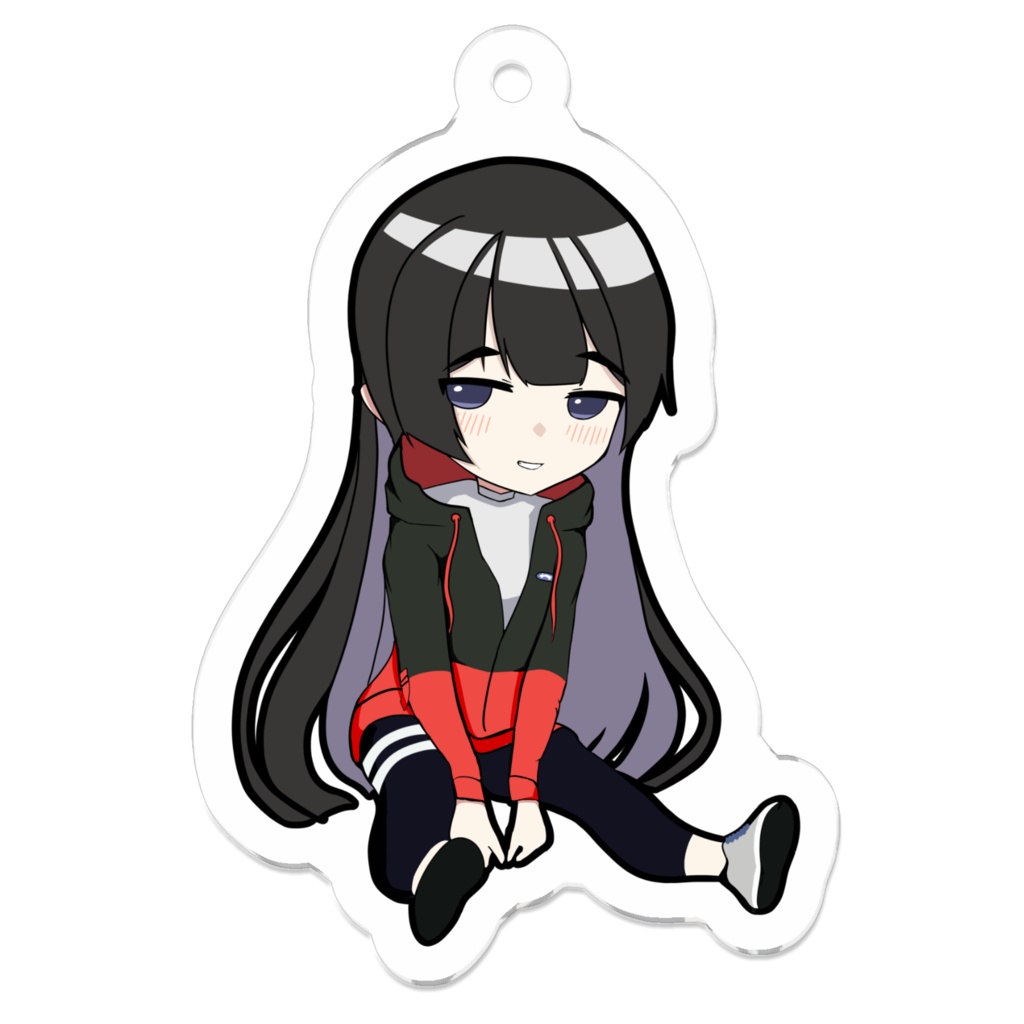 【非公式】月ノ美兎おすわりアクキー